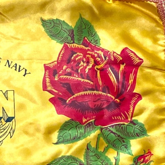 Vintage United States Navy Norfolk Virginia Mother And Dad Pillow Case Sham - Picture 6 of 15